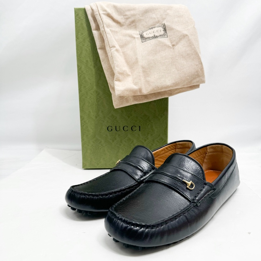 GUCCI  Horsebit Moccasin Quentin Driving Loafers 752621 D3V00 New in Box 🔥🔥😳